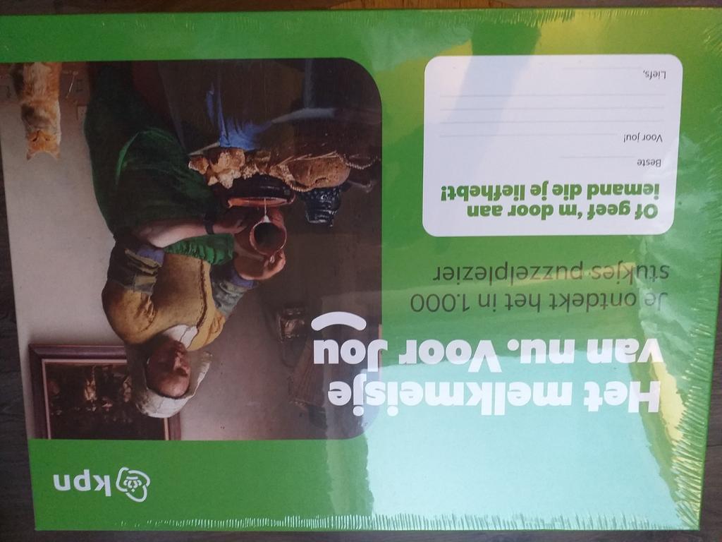 Puzzel 1000 stuks afhaalprijs 5 euro, Ophalen