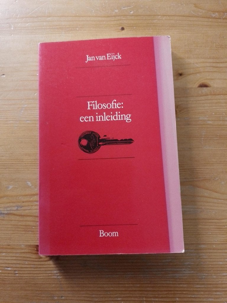 Filosofie : een inleiding  Jan van Eijck, Ophalen of Verzenden, Algemeen, Jan van Eijck, Gelezen