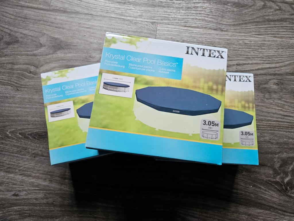 Intex Afdekzeil voor Zwembad 3.05m, Ophalen of Verzenden, Nieuw, Afdekzeil