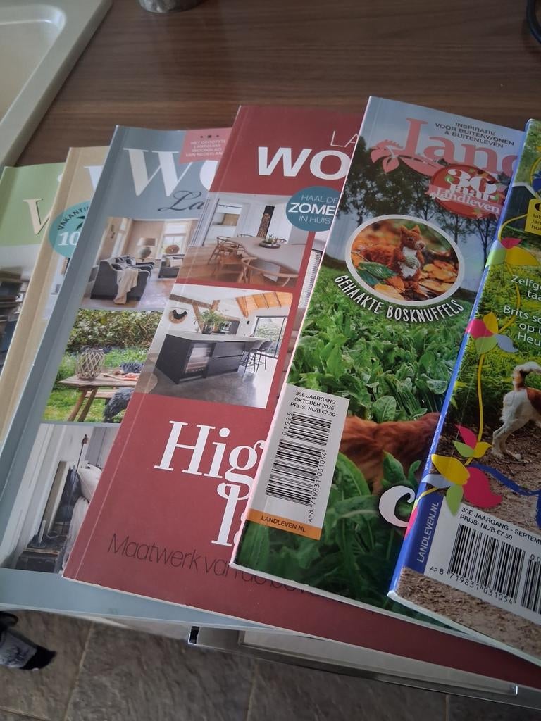 Landelijk Wonen en Landleven tijdschriften, Ophalen of Verzenden, Gelezen, Overige typen