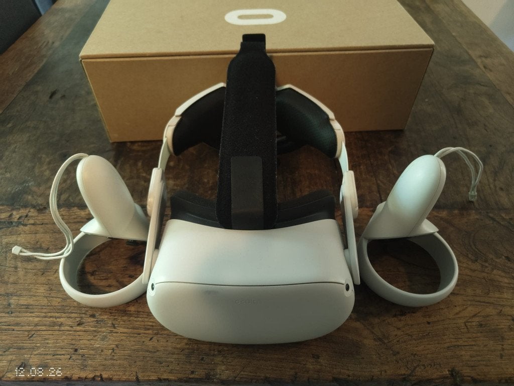 meta quest 2 | 256GB | met controllers, Ophalen of Verzenden, Refurbished, VR-bril, Overige platformen