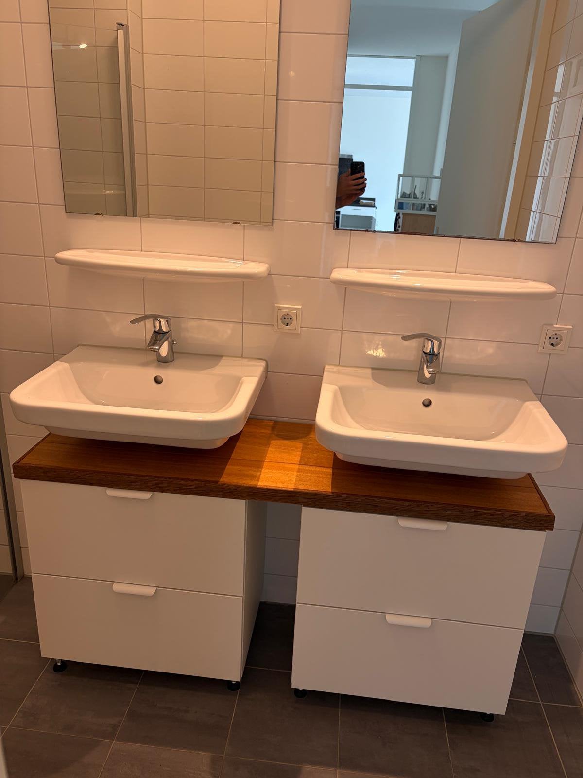 2 ENHET ikea kastjes, Ophalen, Overige typen, 50 tot 100 cm, Zo goed als nieuw