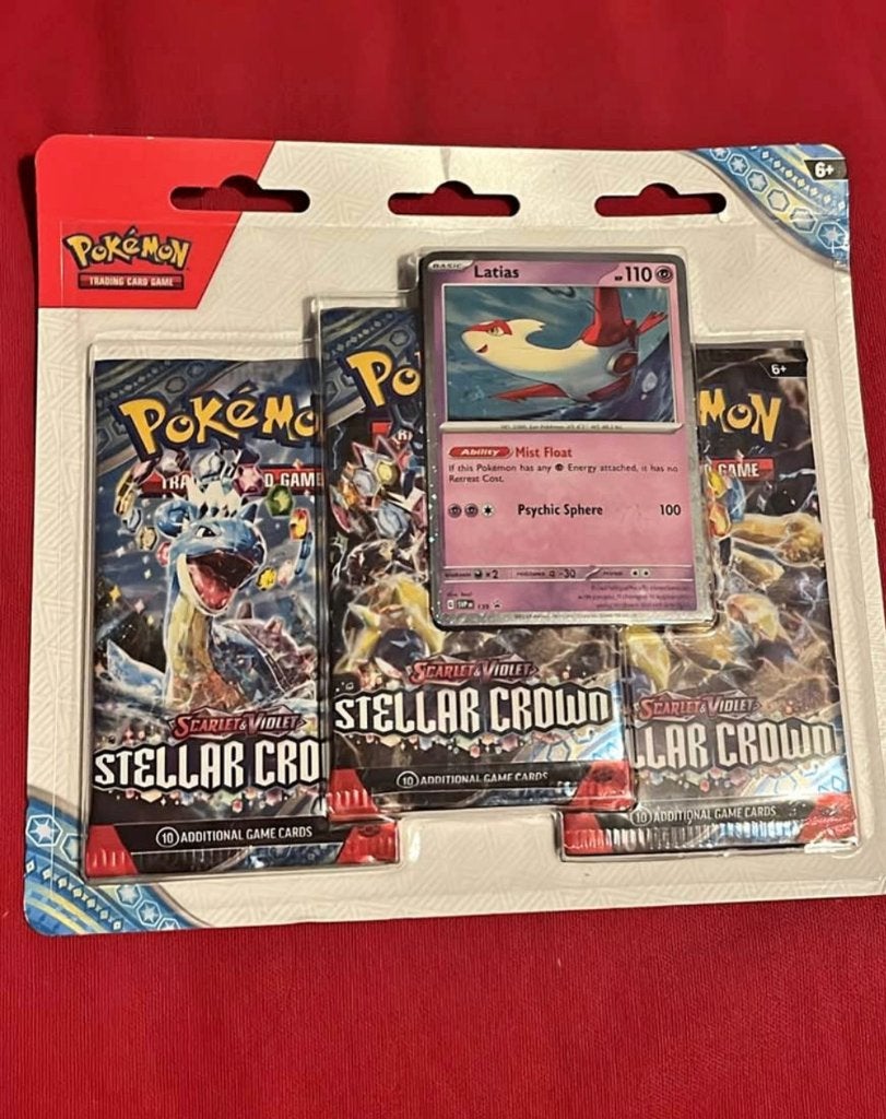 Stellar Crown Latias 3-Pack Blister, Ophalen of Verzenden, Nieuw