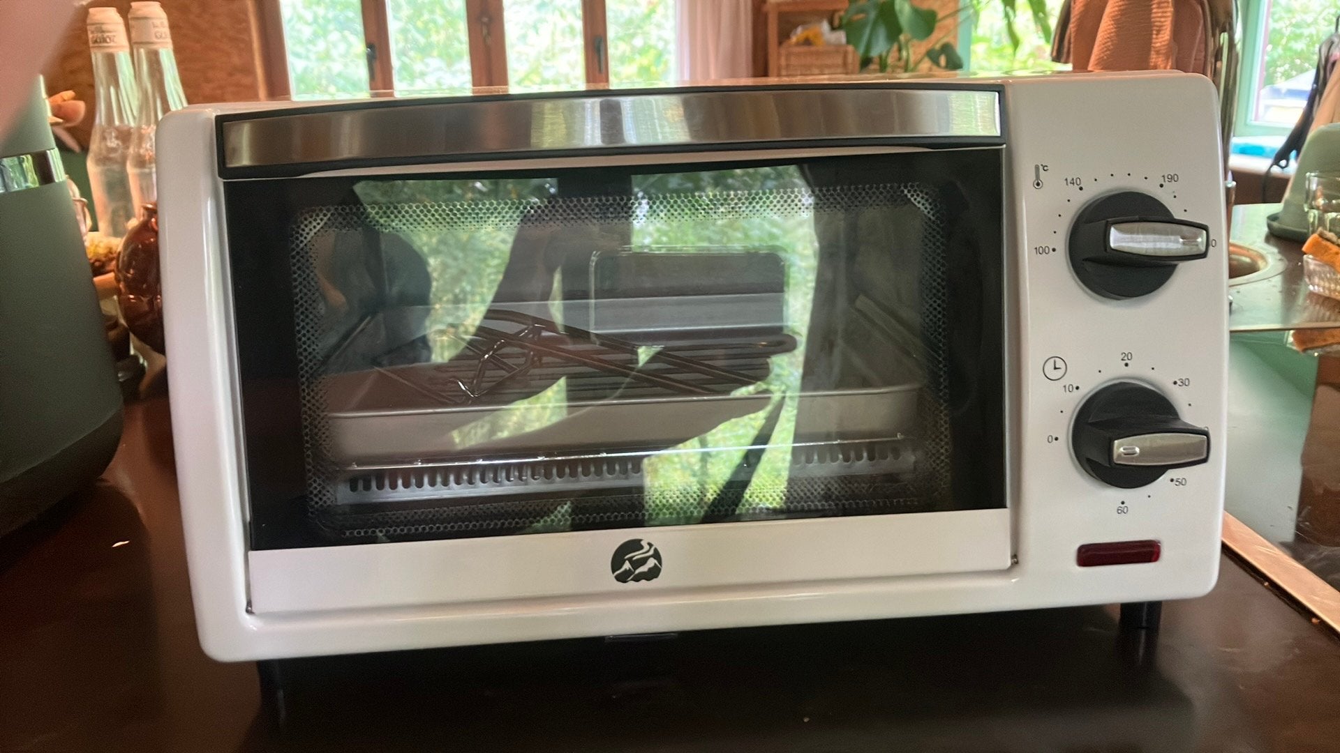 Compacte oven, geschikt voor de camping, Witgoed en Apparatuur, Ovens, Zo goed als nieuw, Minder dan 45 cm, Ophalen