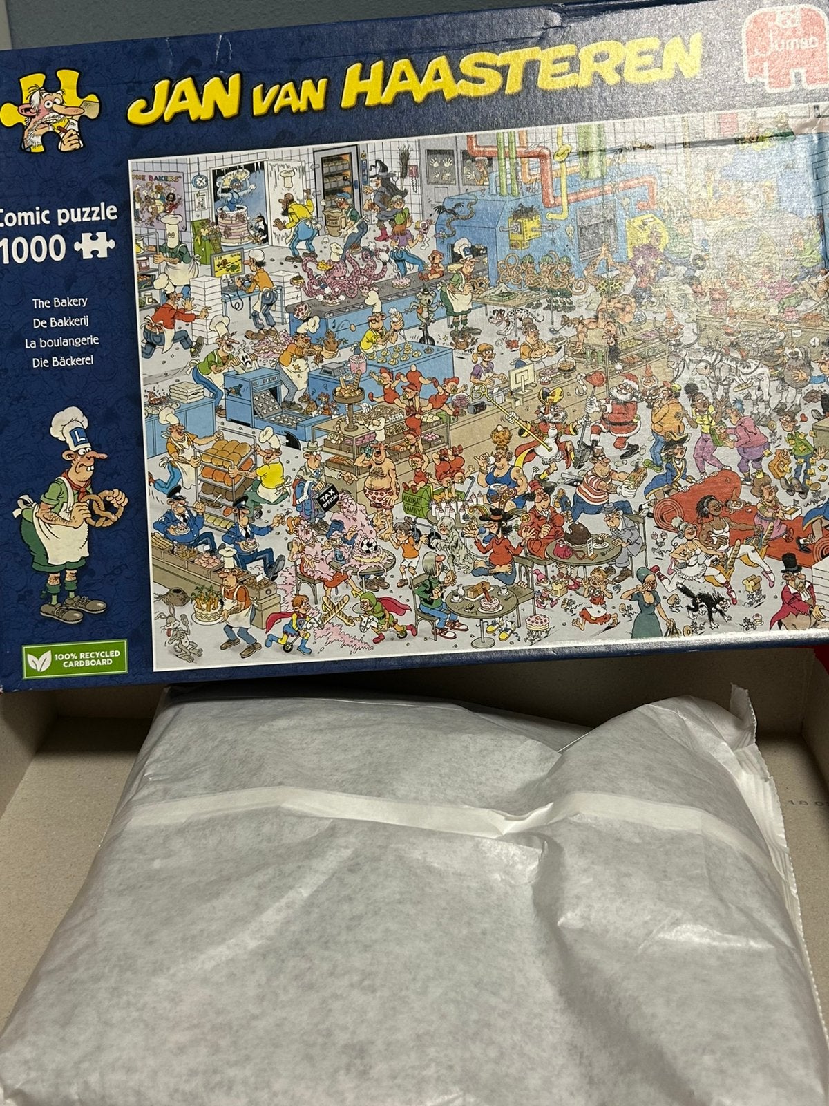 Jvh de bakkerij NIEUW, Ophalen of Verzenden, 500 t/m 1500 stukjes, Nieuw, Legpuzzel