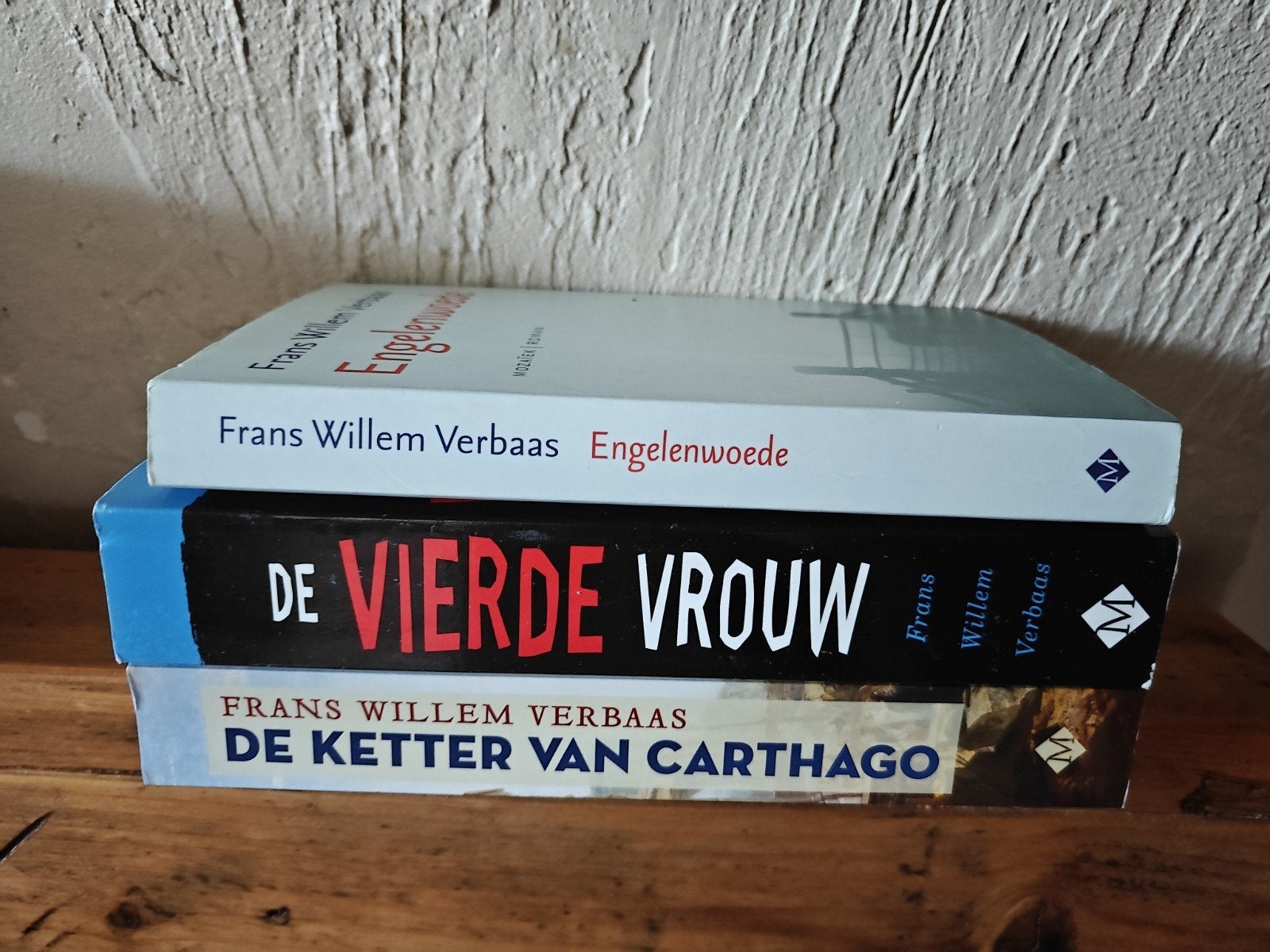 3 Boeken van Frans Willem Verbaas., Boeken, Ophalen of Verzenden, Zo goed als nieuw