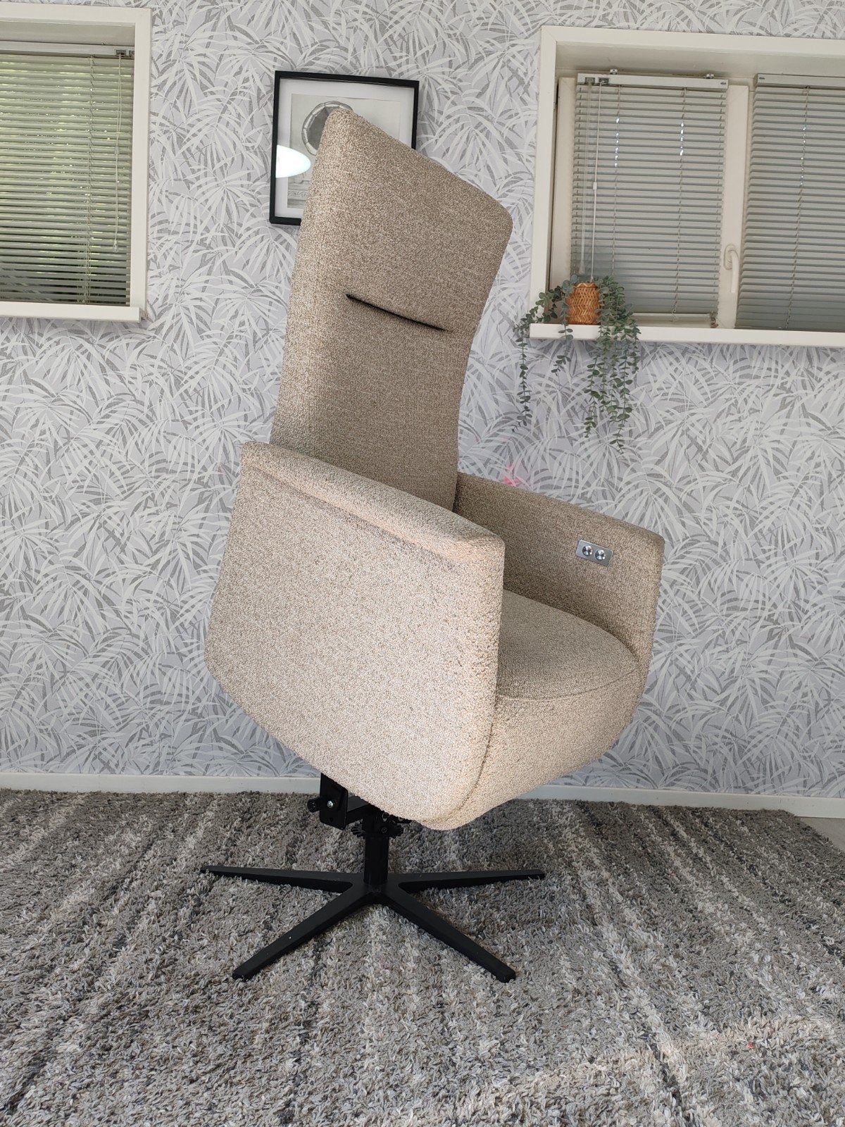 Luxe Prominent Toscana 2024 sta op stoel relax fauteuil, Prominent, 75 tot 100 cm, Ophalen of Verzenden, Zo goed als nieuw