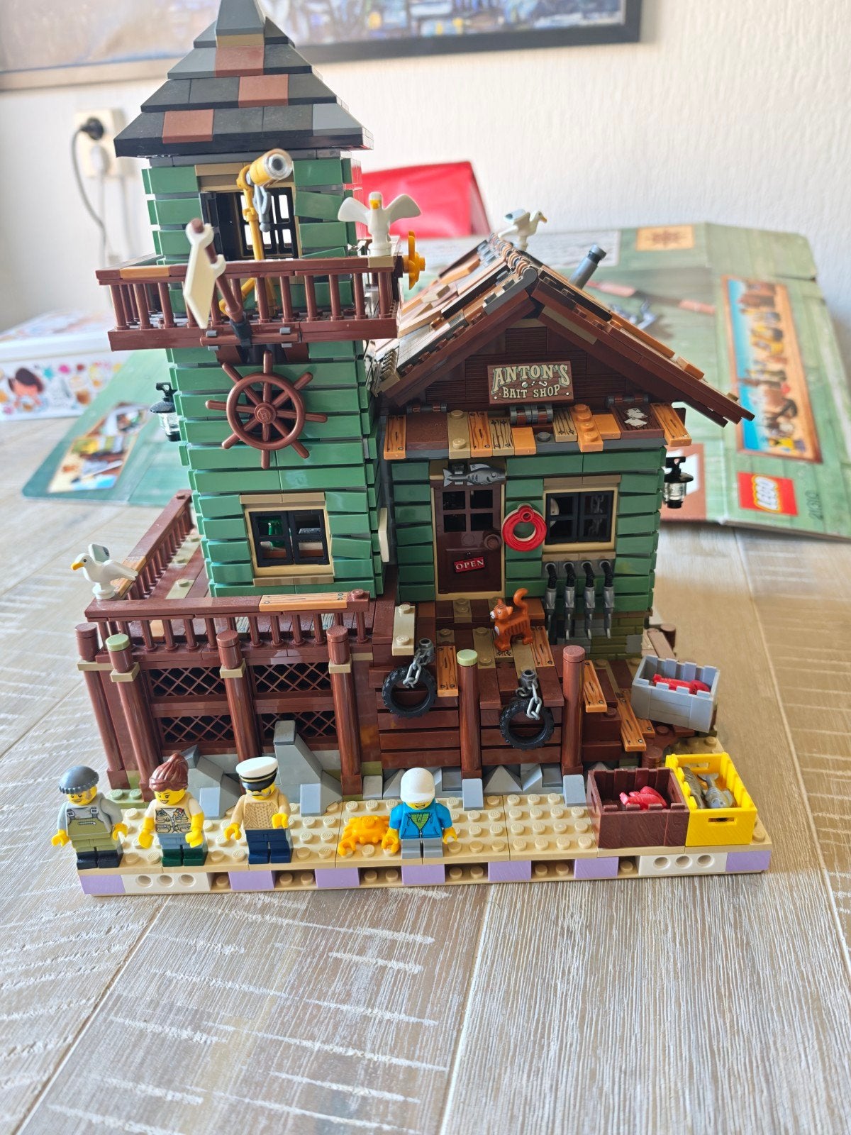 lego 21310 old fishing house, Ophalen