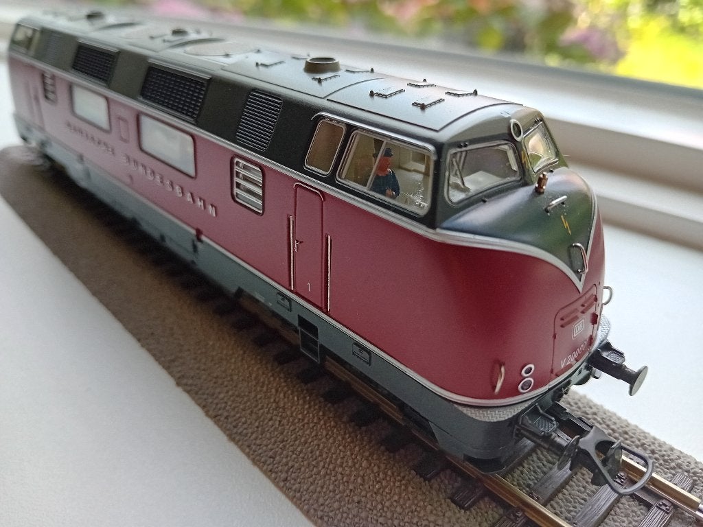 Roco 62752 DB  V200 001	rood SOUND OVP per.IIIa, Ophalen of Verzenden, Roco, Gelijkstroom, Locomotief