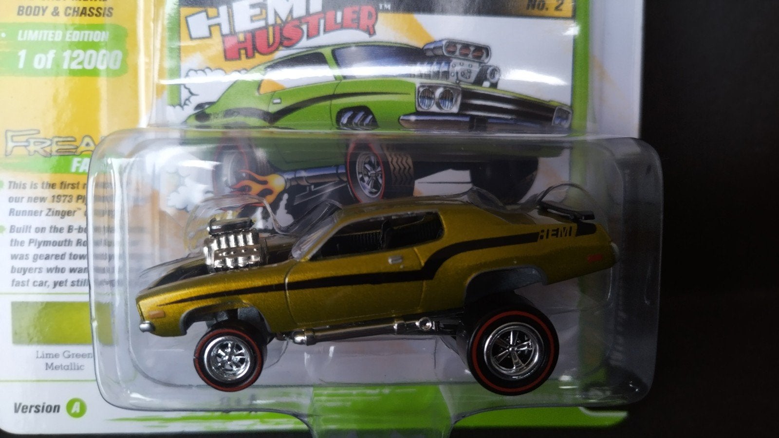 Plymouth Road Runner 1:64 Johnny Lightning Zingers Pol, Auto, Verzenden, Nieuw, M