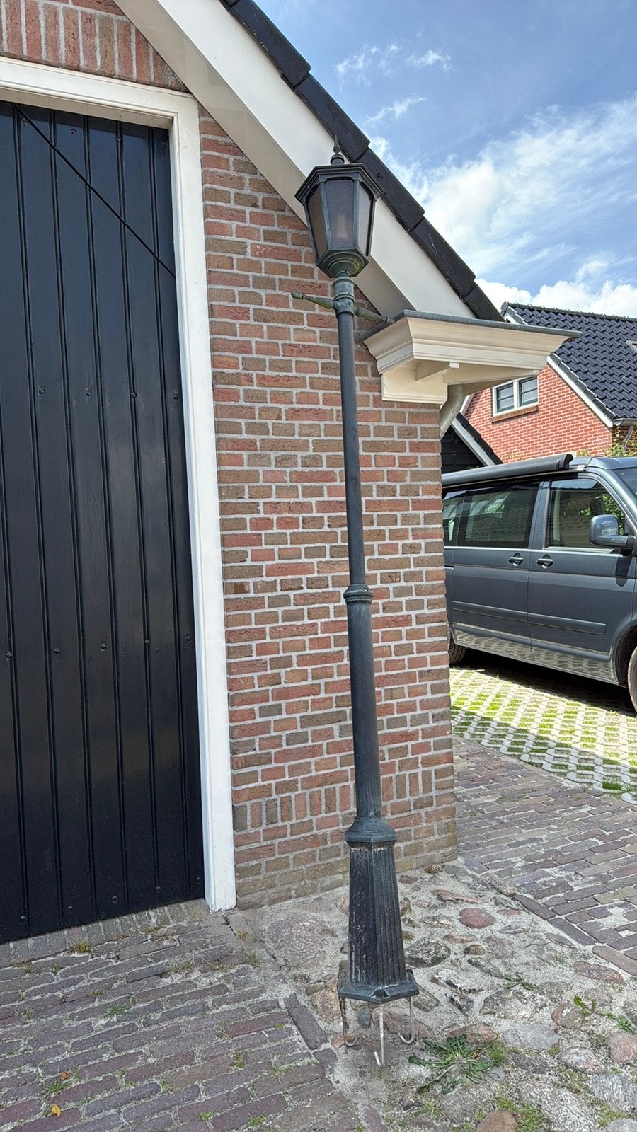 Lantaarn voor in de tuin, Ophalen, Gebruikt, Minder dan 50 watt, Staande lamp
