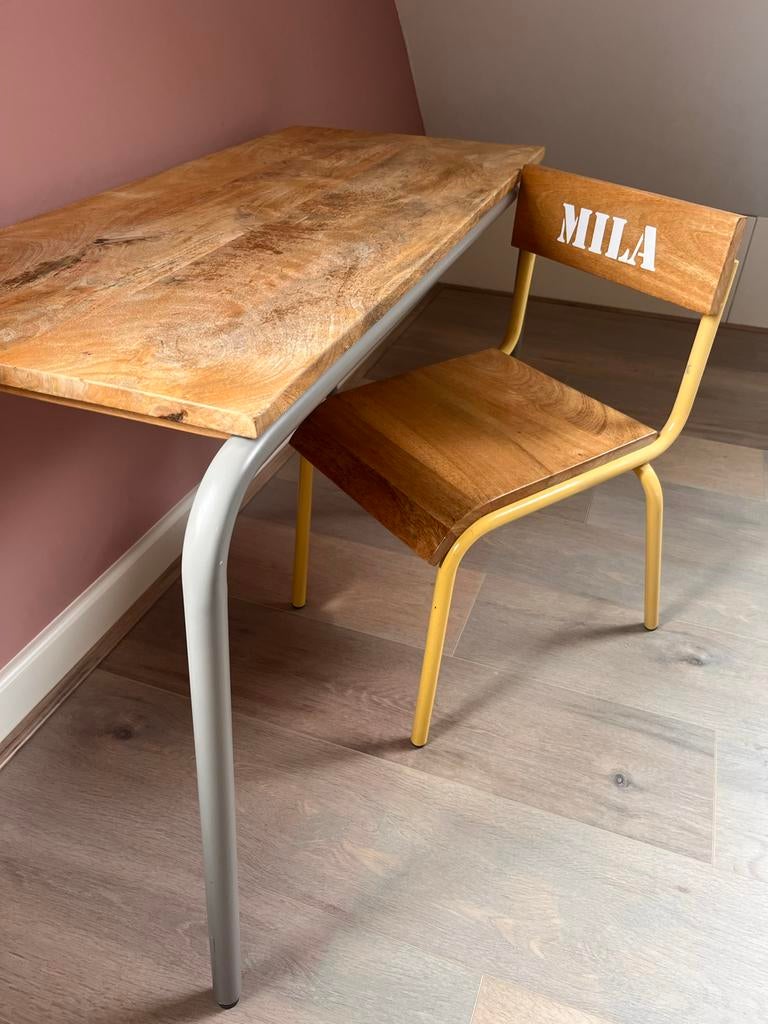 Kidsdepot bureau met gepersonaliseerde stoel Mila, Ophalen, Gebruikt, Tafel(s) en Stoel(en)