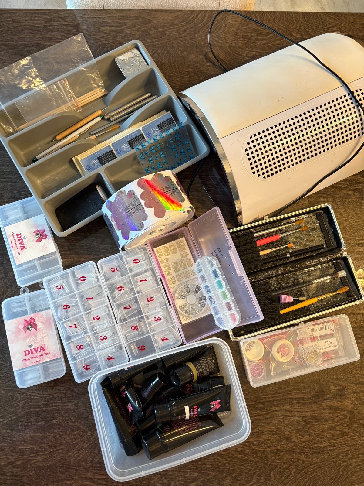 Div. Kunstnagel benodigdheden, Ophalen of Verzenden, Zo goed als nieuw, Overige kleuren, Handen en Nagels