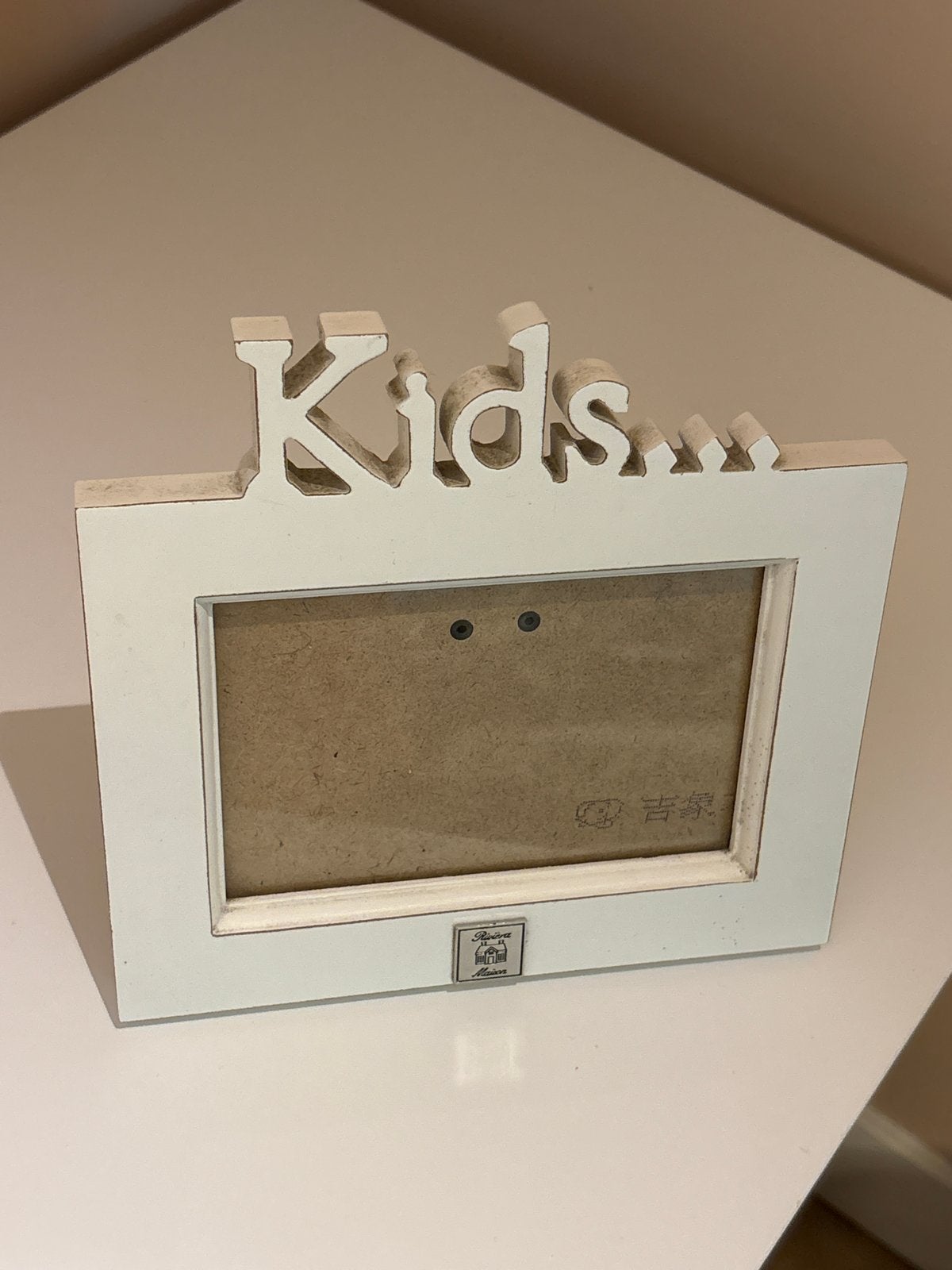 Rivièra Maison Kids Fotolijst, Huis en Inrichting, Woonaccessoires | Lijsten, Ophalen, Gebruikt, Fotolijst, Wit