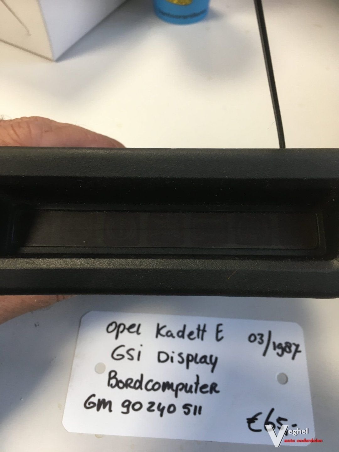 Opel Kadett E Cabrio 1990 GSI 2.0 8v Boordcomputer, Gebruikt, -, -, Ophalen of Verzenden