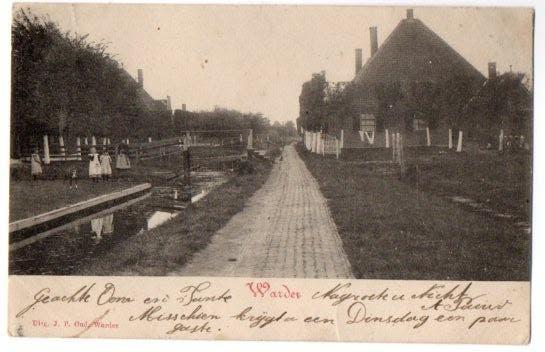 Warder Oosthuizen boerderij dijk volk uitgave P.J. Oud 1903, Verzenden, Voor 1920, Gelopen, Noord-Holland