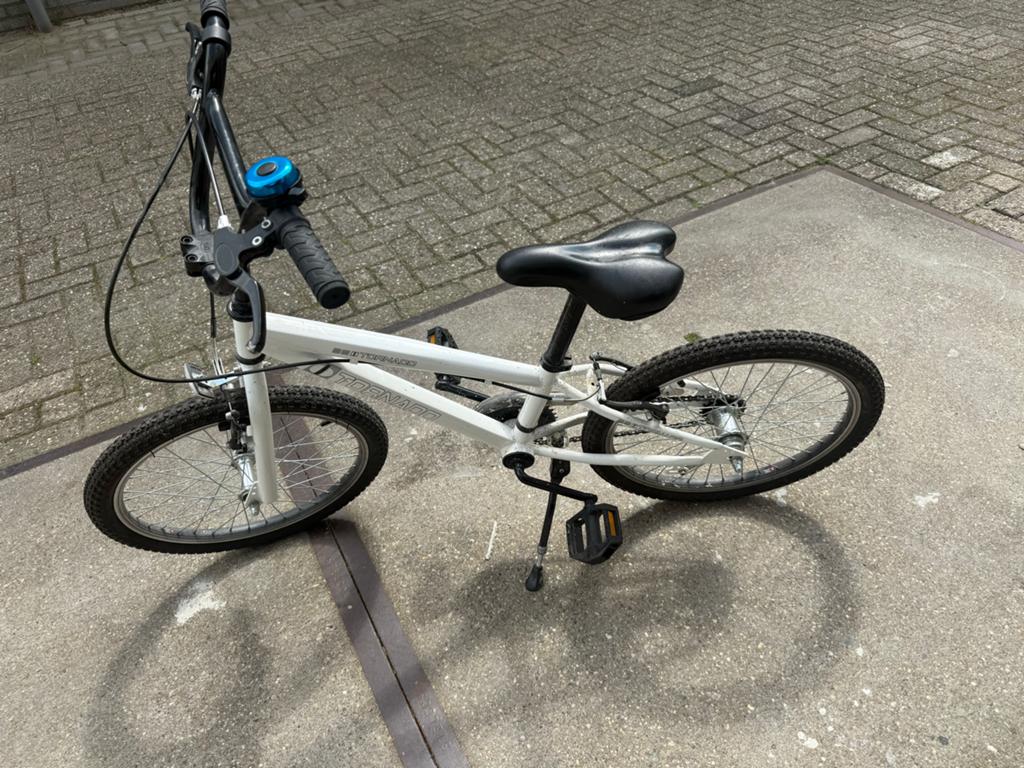 Crosfiets kind 5-9 jaar - Wit BMX-stijl, Fietsen en Brommers, Fietsen | Crossfietsen en BMX, 16 tot 20 inch, Staal, Velgrem, V-brakes