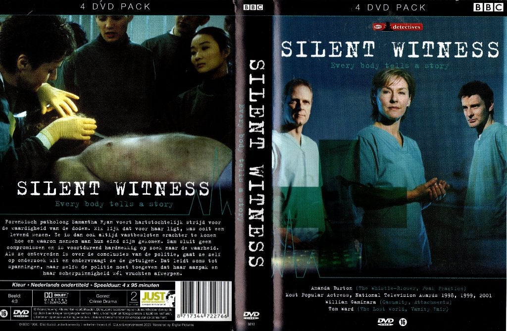 Silent Witness, serie 1, Cd's en Dvd's, Vanaf 16 jaar, Ophalen of Verzenden, Zo goed als nieuw