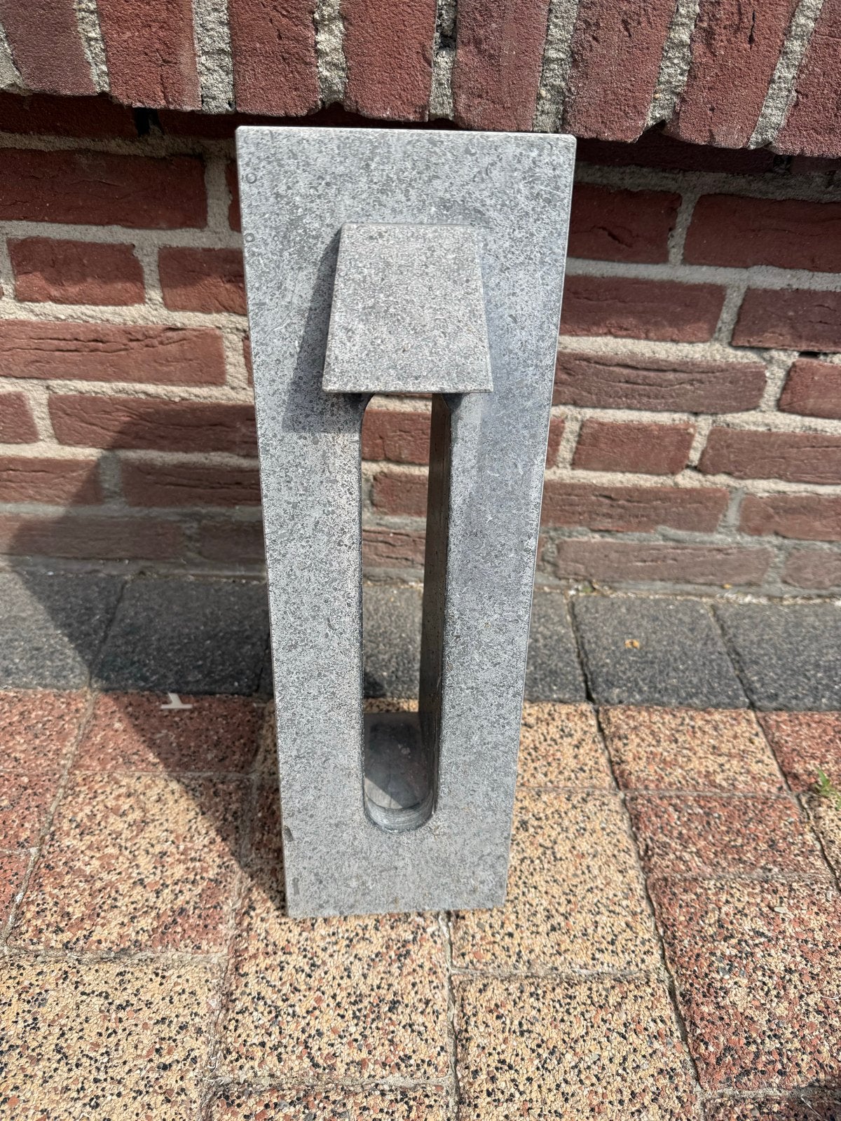 Arduinen brievenbus - Natuursteen, Tuin en Terras, Ophalen, Gebruikt, Staande brievenbus, Hardsteen