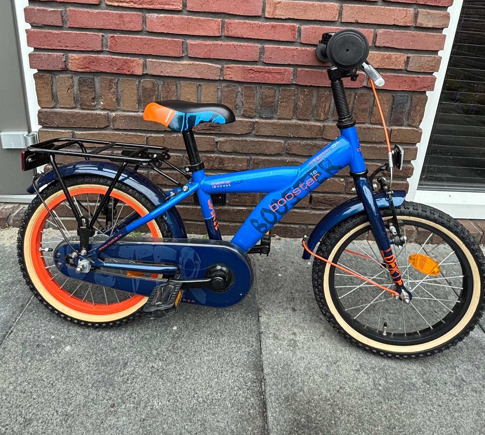 Jongensfiets Loekie Booster 16 inch, Fietsen en Brommers, Ophalen, Zo goed als nieuw, 16 inch