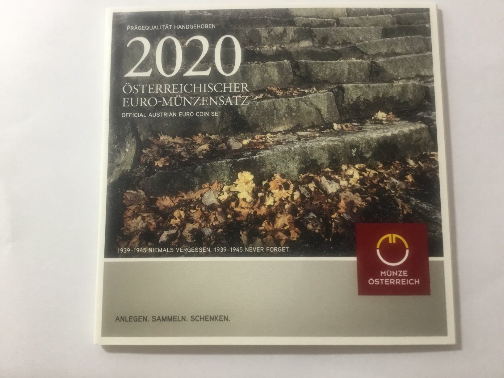 SETJE OOSTENRIJK BU 2020., Postzegels en Munten, Munten | Europa | Euromunten, Ophalen of Verzenden, Oostenrijk, Overige waardes