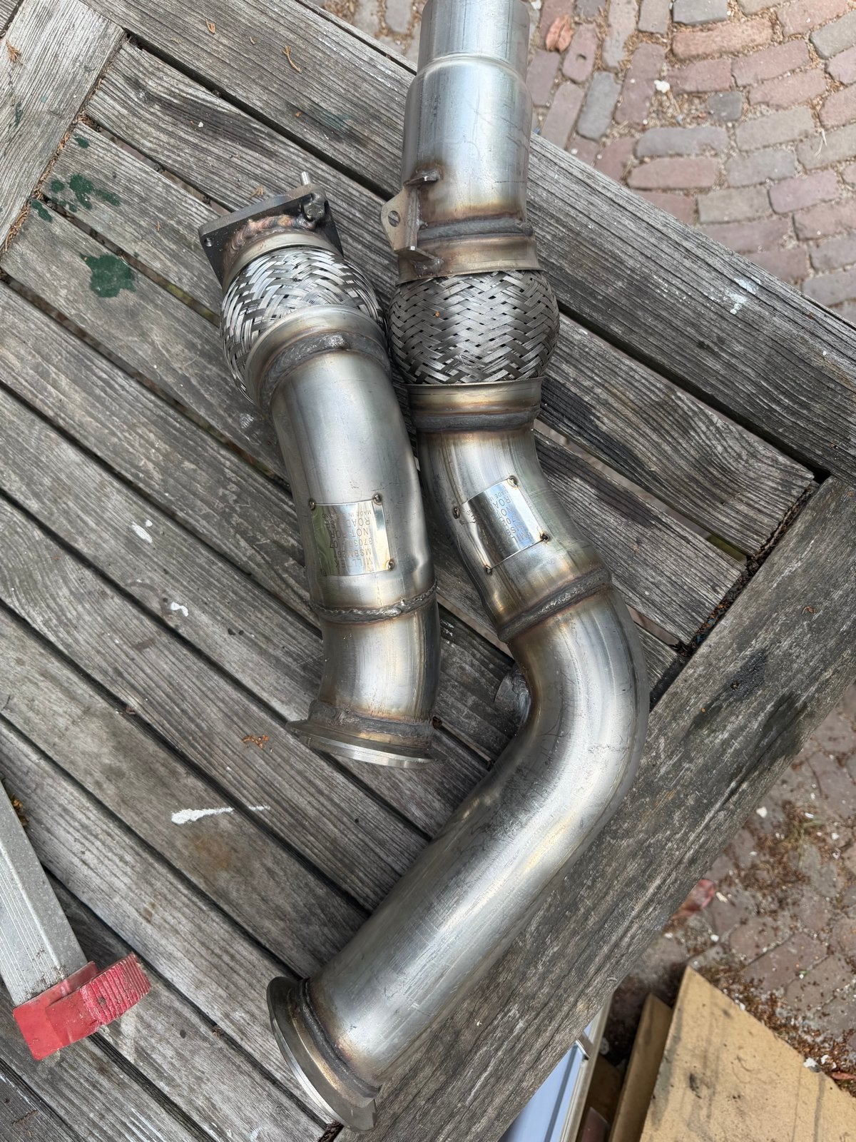 Nieuwe Milltek Downpipes BMW M4 S55 met pakkingen, Ophalen of Verzenden, Nieuw, BMW