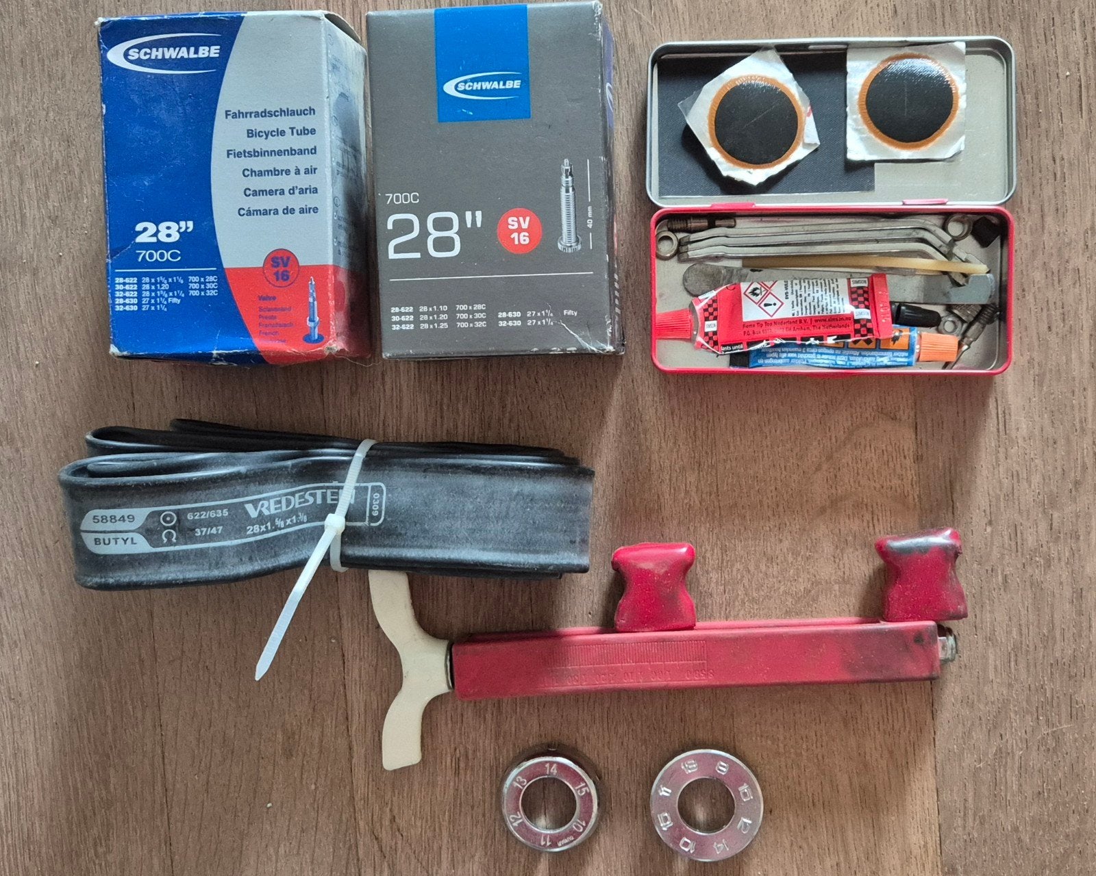 Fietsbanden en reparatieset: Schwalbe, Vredestein, Simson, Ophalen of Verzenden