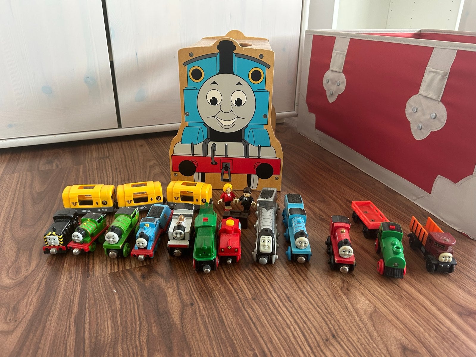 Grote Thomas de Trein en Brio houten treinbaan set, Ophalen of Verzenden, Gebruikt, Overige merken