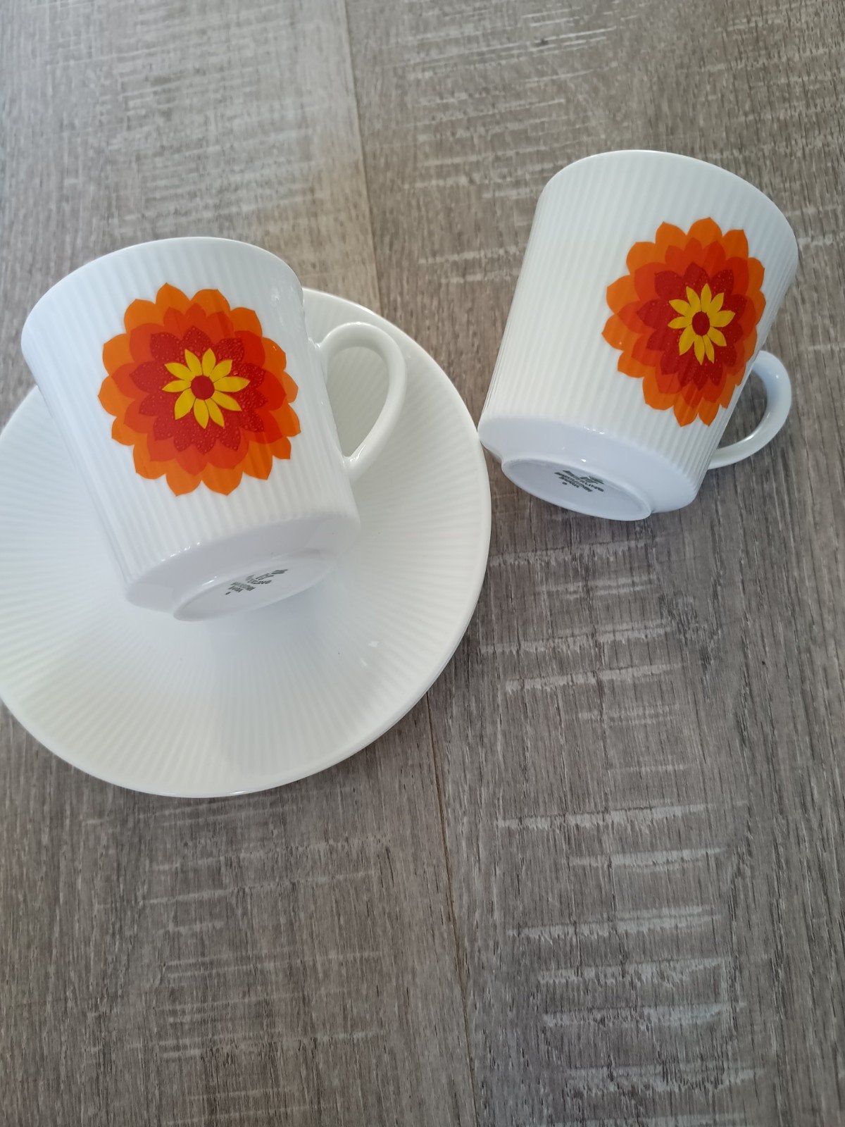 2 Winterling Marktleuthen Bavaria kop en schotel, Ophalen of Verzenden