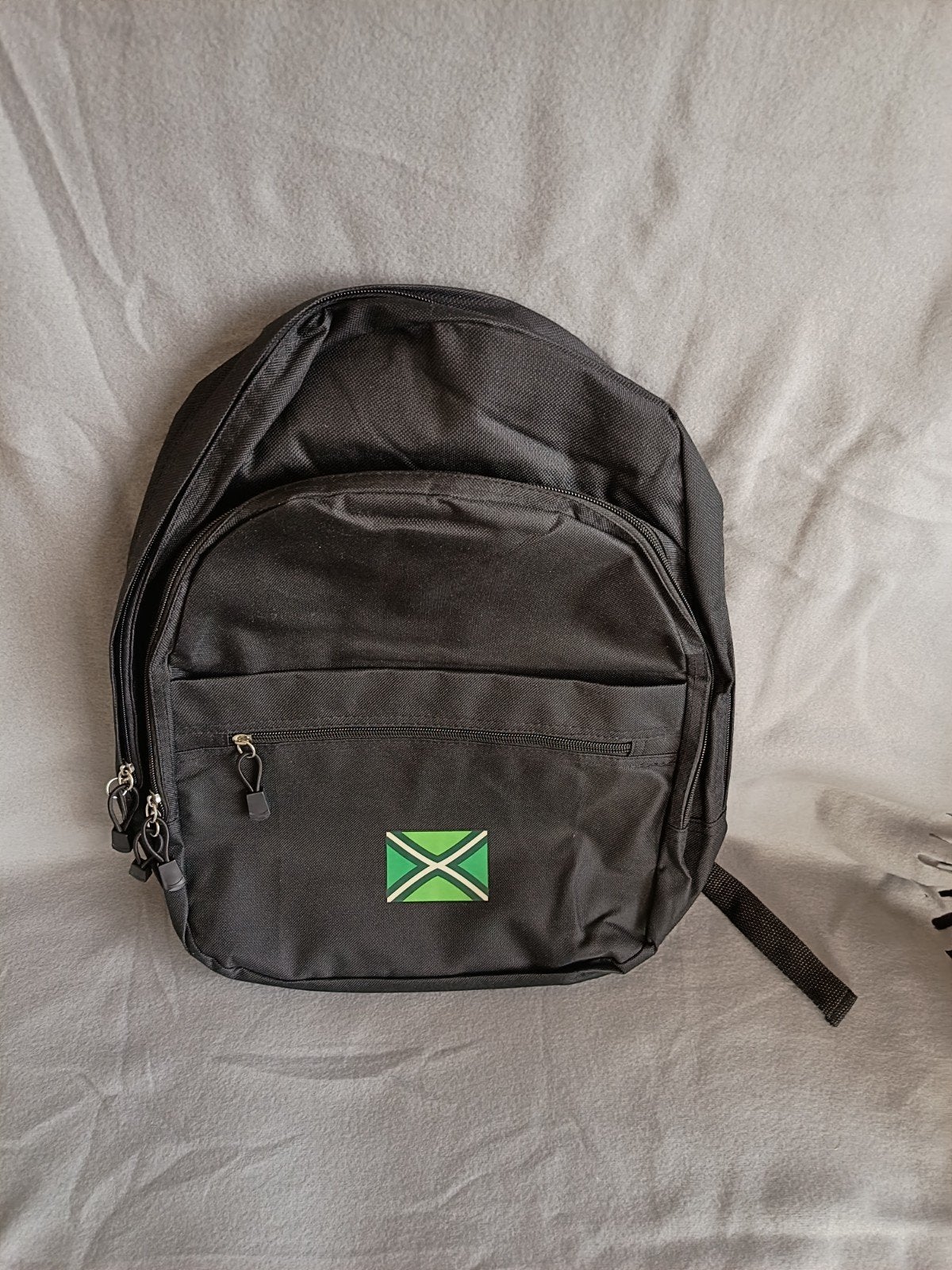 Zwarte rugzak met Achterhoekse vlag logo, BIEDEN, Overige merken, 25 tot 40 cm, Nieuw, Ophalen of Verzenden