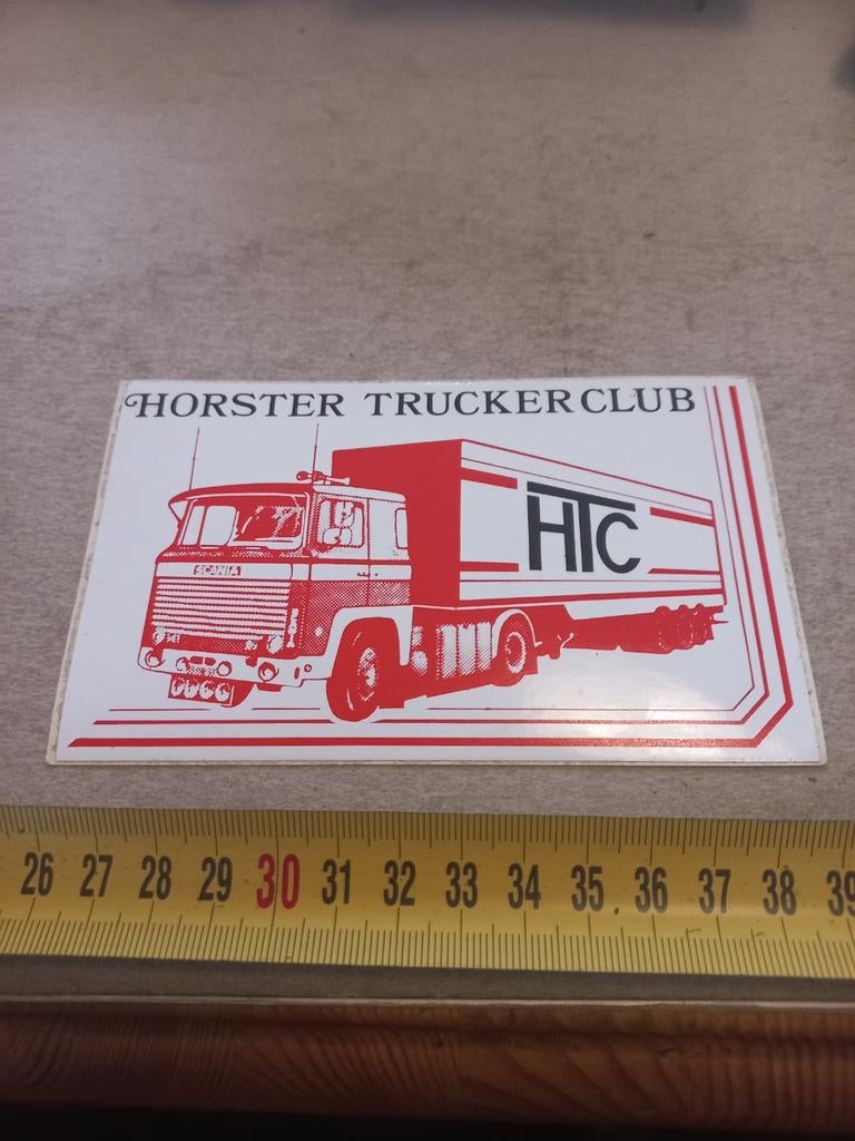 HTC horster trucker/scania club, Ophalen of Verzenden, Zo goed als nieuw