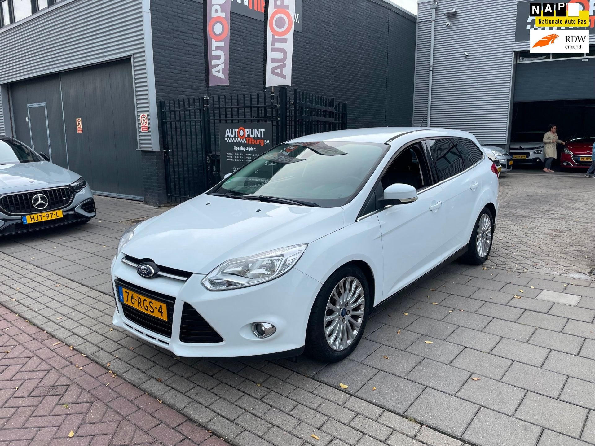 Ford Focus Wagon 1.6 EcoBoost First Edition 3e Eig! Trekhaak, Auto's, Ford, 1258 kg, Gebruikt, 4 cilinders, 150 pk