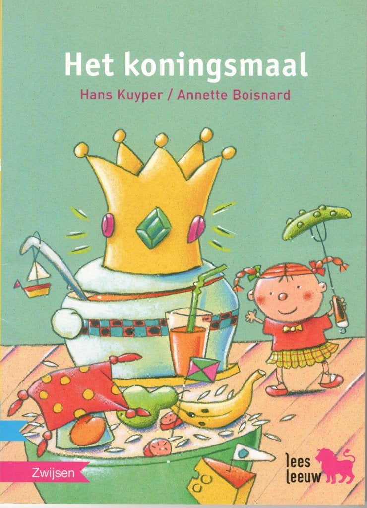 Het Koningsmaal / leesleeuw., Boeken, Ophalen of Verzenden, Zo goed als nieuw, Jongen of Meisje, Fictie algemeen