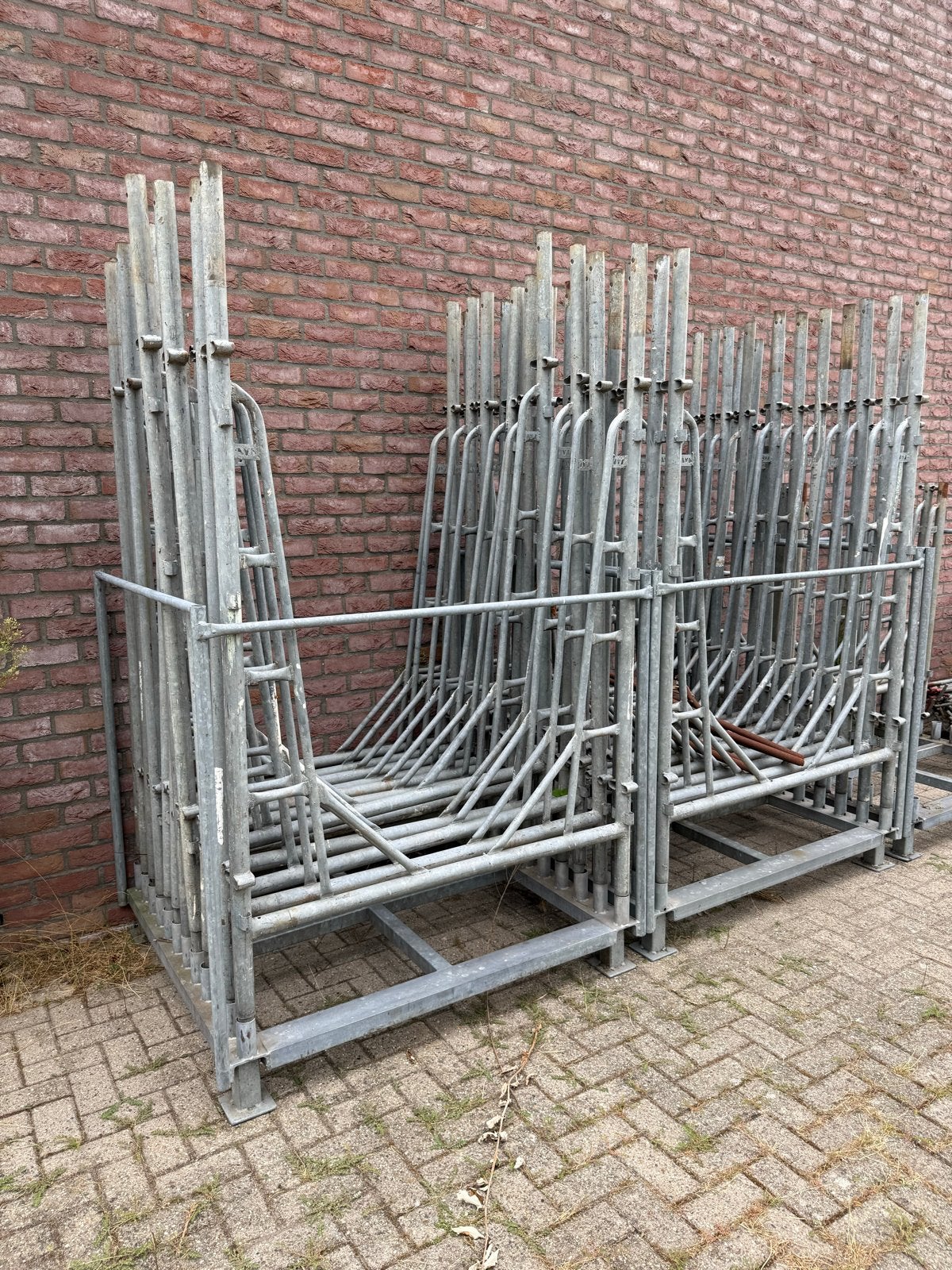 Steigerdelen en staanders - Diverse maten beschikbaar, Ophalen, Gebruikt, Gevelsteiger, 5 meter of hoger