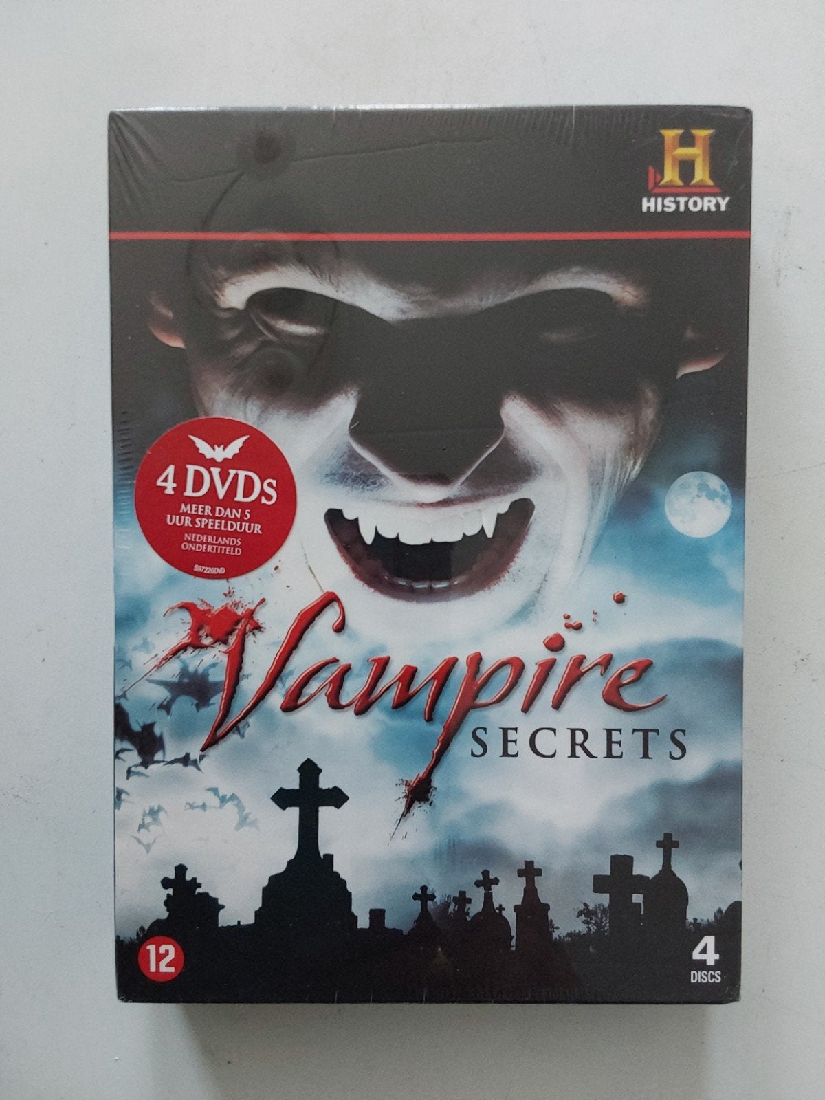 Vampire 👹 Secrets 4 DVD-box 🆕️ ( in seal ), Engels, Vanaf 16 jaar, Nederlands, Overige genres