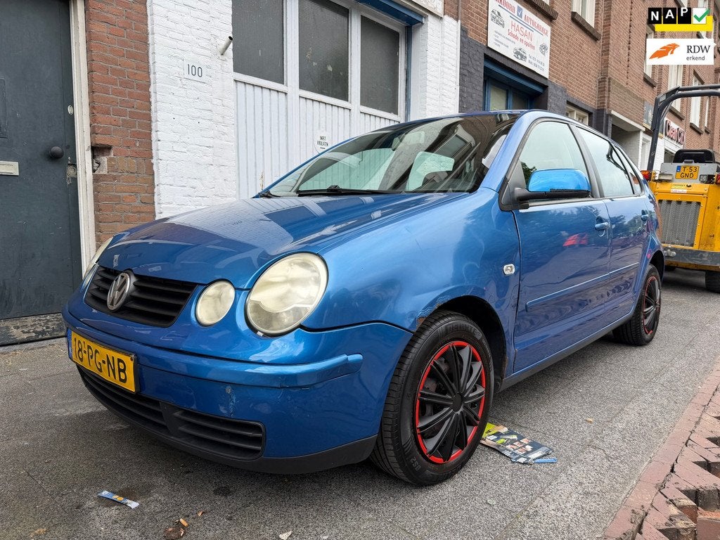 Volkswagen Polo 1.4-16V Athene Airco Cruise Bluetooth Nette, Auto's, Volkswagen, Voorwielaandrijving, 15 km/l, 4 cilinders, Startonderbreker