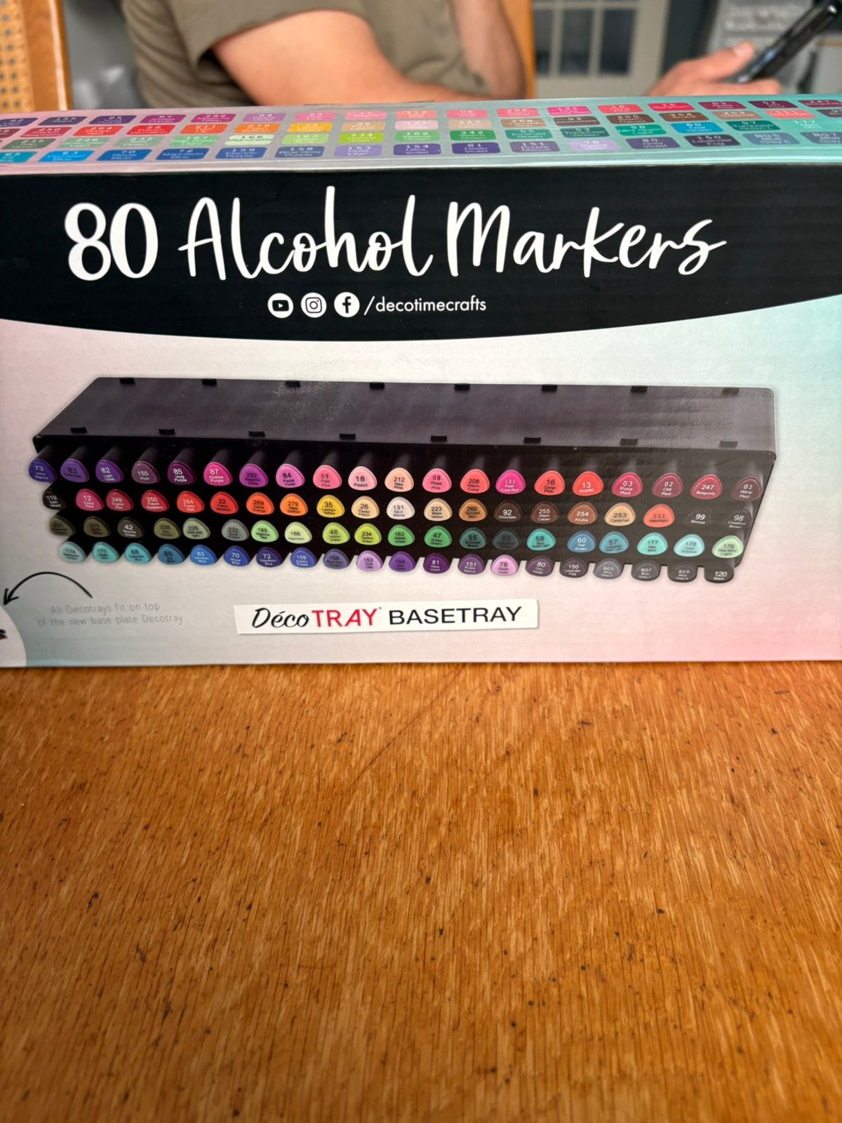 80 alcohol markers, Ophalen of Verzenden, Potlood of Stift