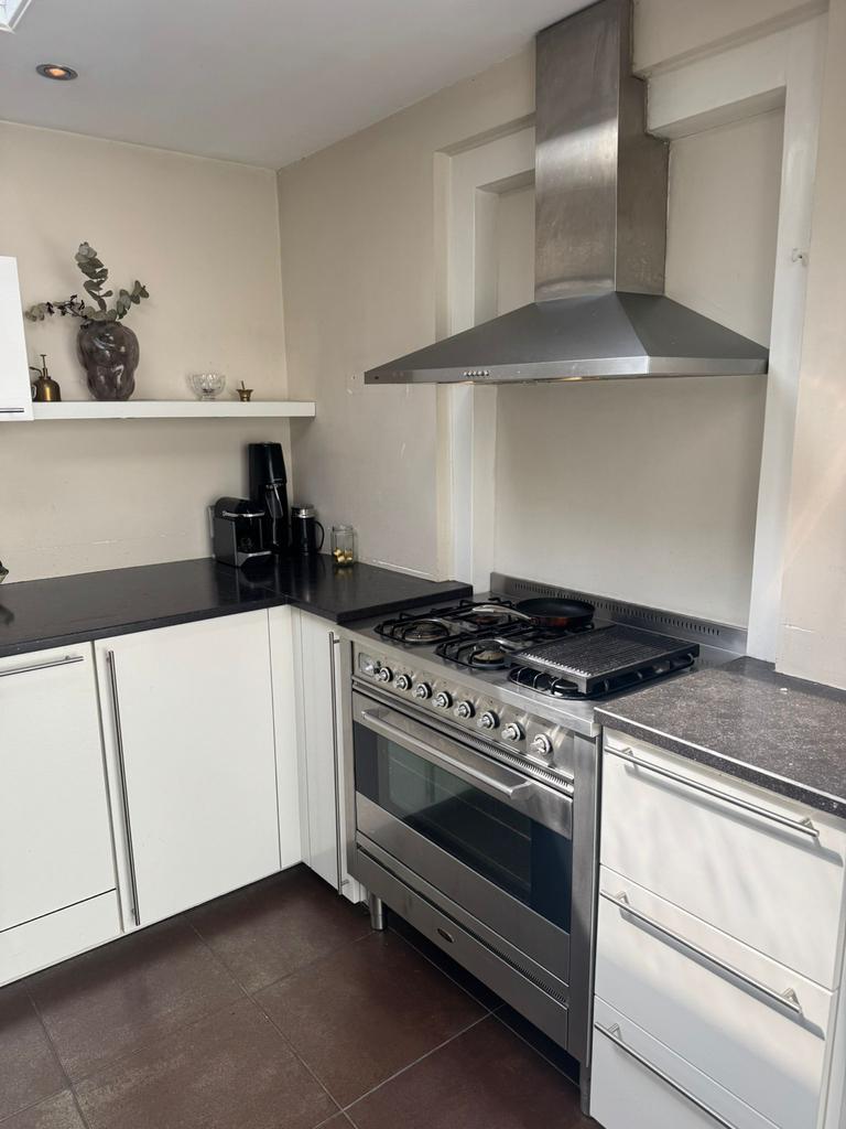 keuken incl. 90cm Boretti fornuis., Ophalen, Gebruikt, Wit