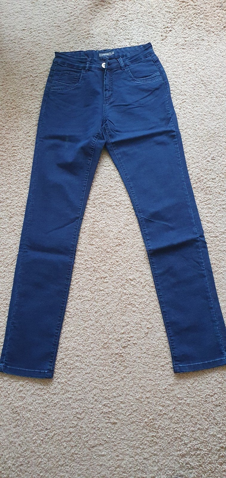 PARA MI Donkerblauwe Stretch Jeans Maat 36 Lengte 32, Blauw, Nieuw, Ophalen of Verzenden, W30 - W32 (confectie 38/40)