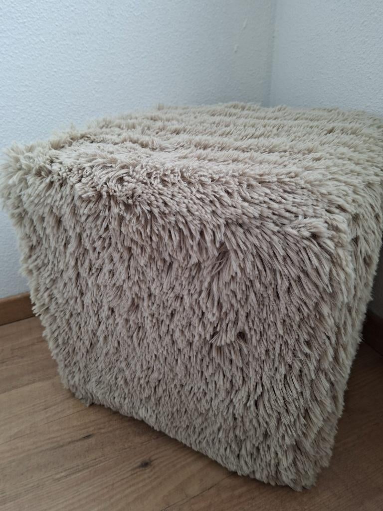 Poef, Ophalen, Minder dan 50 cm, Vierkant, Minder dan 50 cm