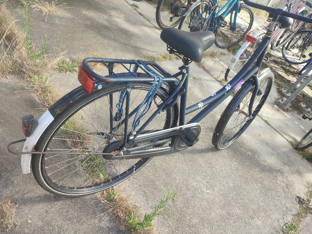Omafiets, Ophalen, Gebruikt
