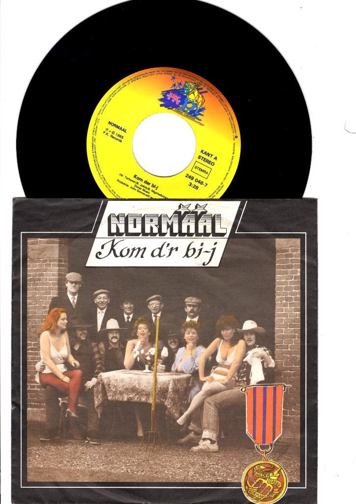 NORMAAL    -    KOM D'R BI-J    /////    DAT IS DAT    [7''], Fotohoes, Verzenden, Gebruikt, Nederlandstalig