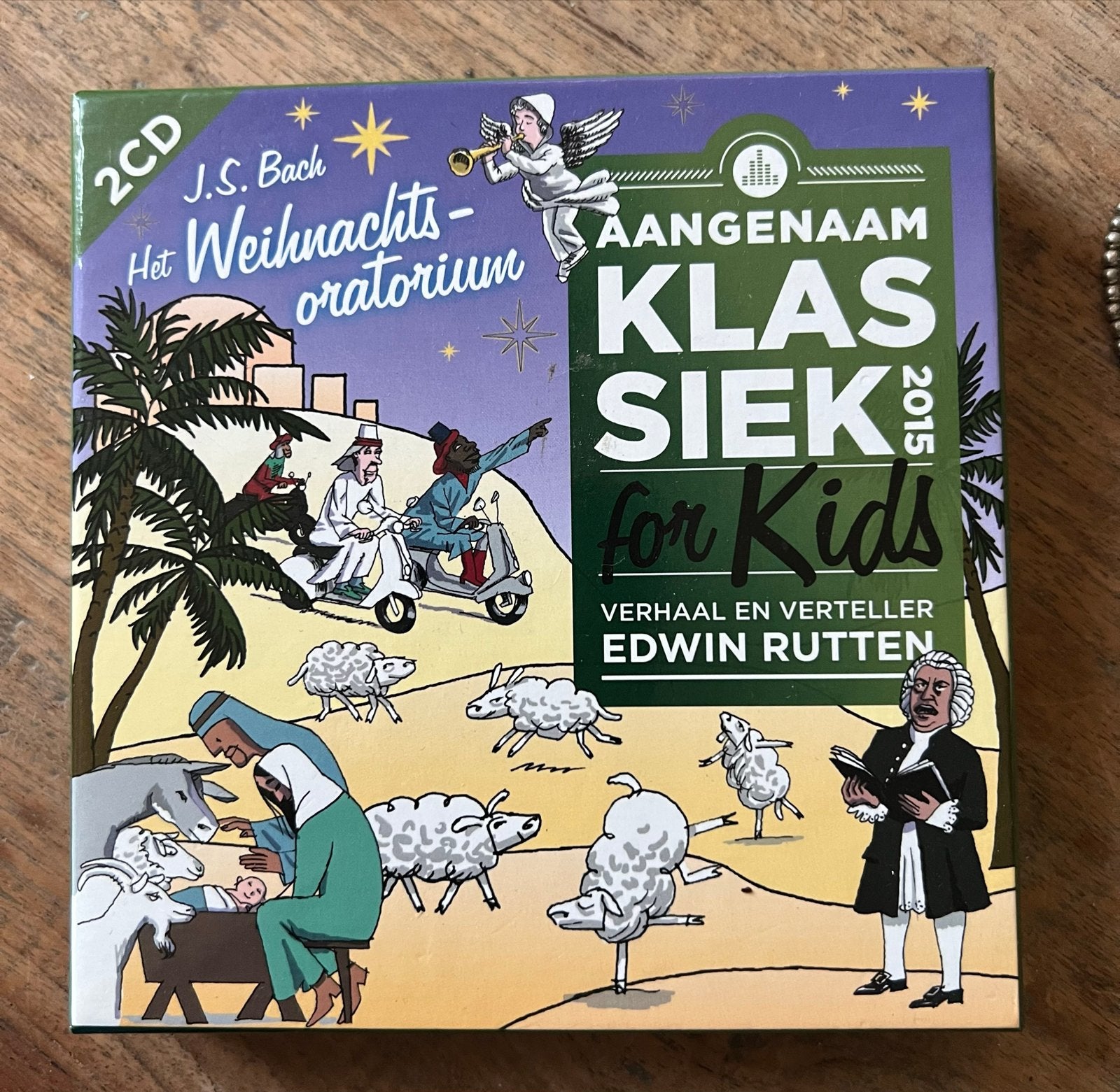 J.S. Bach - Het Weihnachtsoratorium Klassiek voor Kids 2CD, Ophalen of Verzenden, Inclusief boekje, Muziek, Album