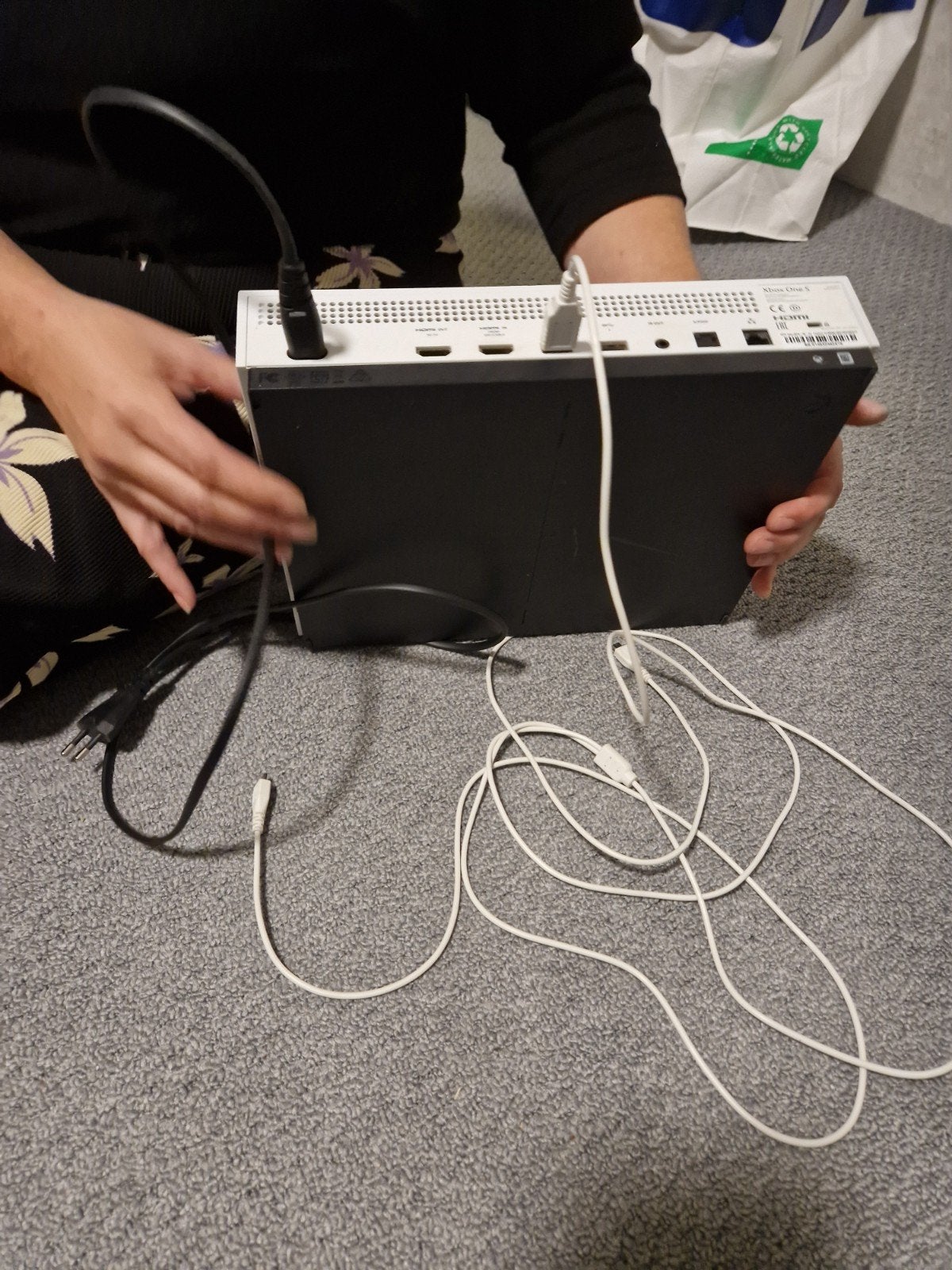 x box one s, Spelcomputers en Games, Ophalen, Gebruikt, Zonder controller