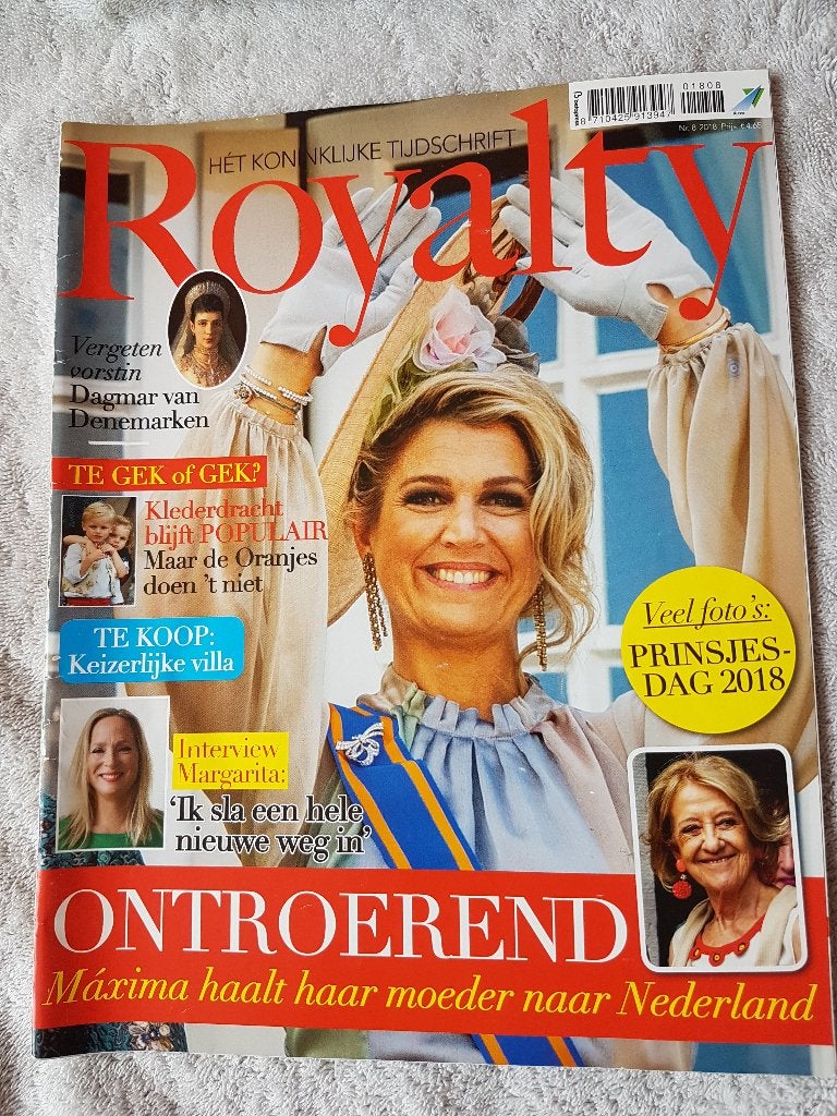 Royalty, 8-2018, Ophalen of Verzenden, Zo goed als nieuw