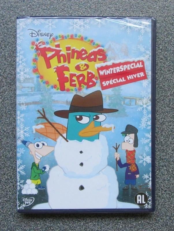 Disney Phineas & Ferb Winterspecial, Cd's en Dvd's, Tekenfilm, Verzenden, Nieuw in verpakking, Alle leeftijden