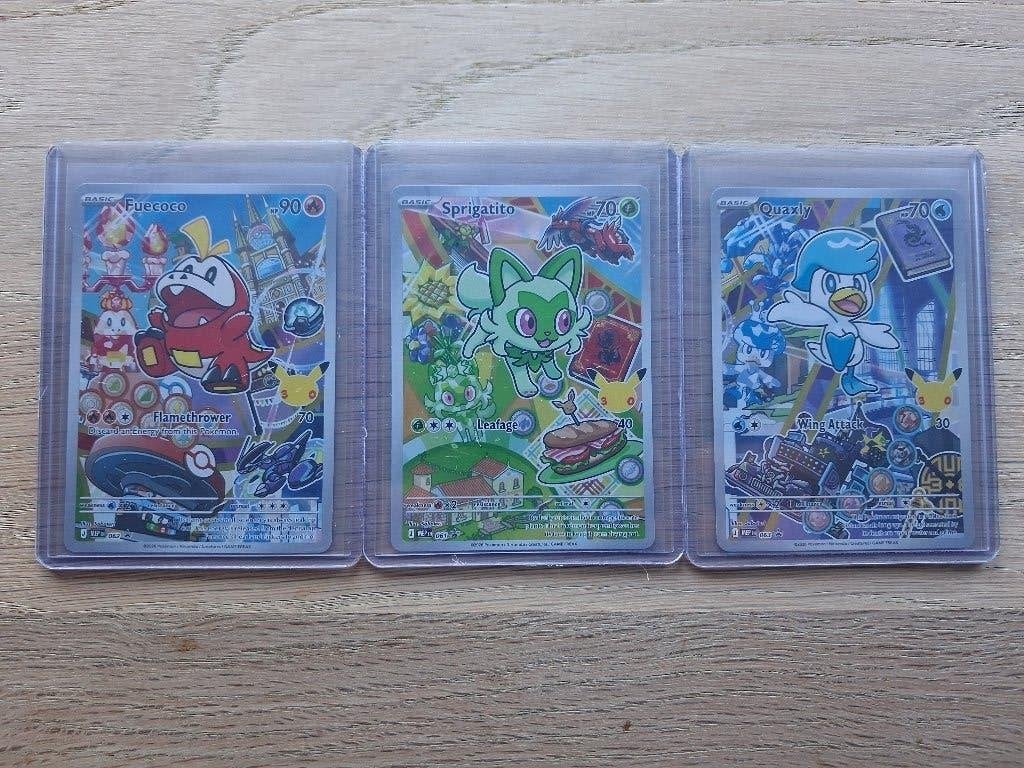 Pokemon Gen 9 First Partner Collection Series 3, Ophalen of Verzenden, Nieuw, Meerdere kaarten, Foil