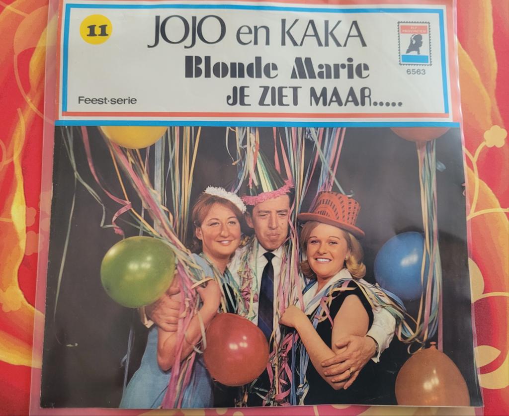 Jojo en Kaka - Blonde Marie - Je ziet maar .., Ophalen, Zo goed als nieuw, Overige formaten, Levenslied of Smartlap