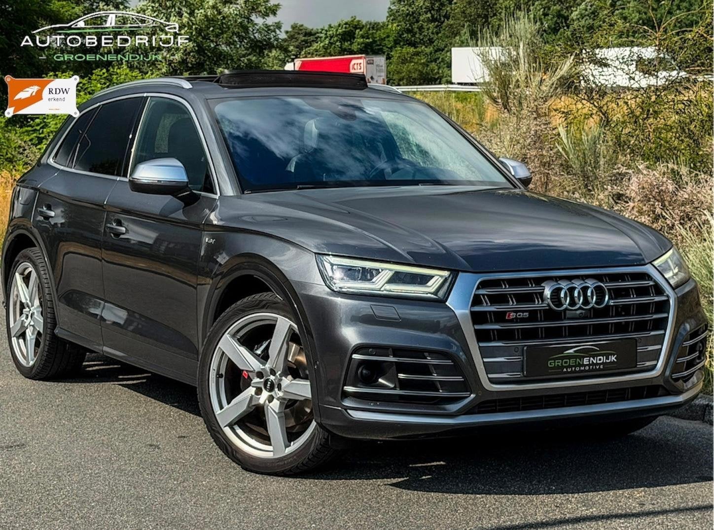 Audi Q5 3.0 TFSI SQ5 quattro Pro Line Plus B&O 360 CAM PDC R, Auto's, Automaat, Gebruikt, Euro 6, 2995 cc