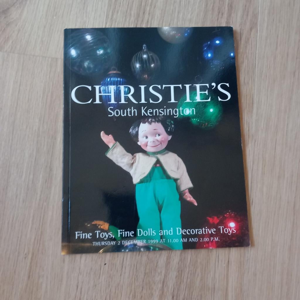 Christie's Catalogus: Speelgoed & Poppen (1999), Ophalen of Verzenden, Gelezen, Christie's, Catalogus